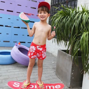 boy board short with lining
