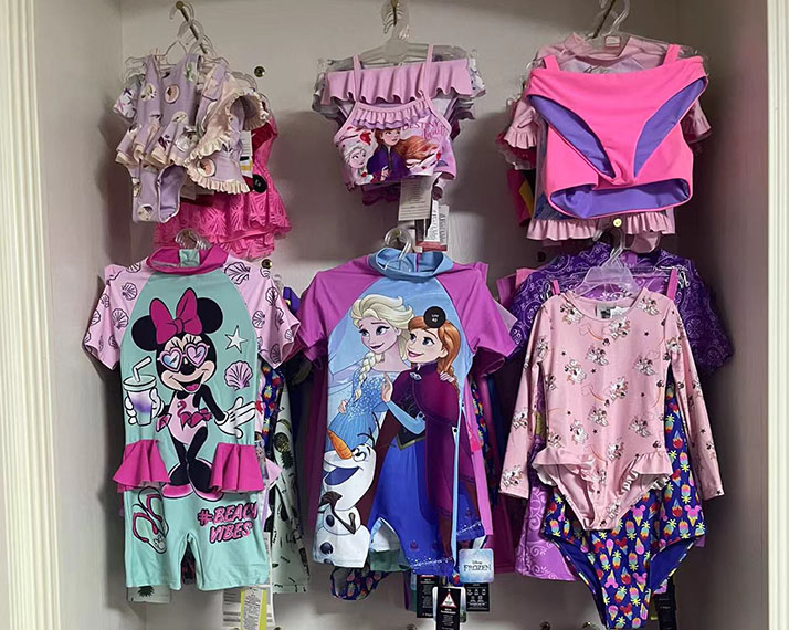 girl swimwear showcase