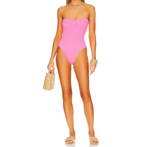 tube one piece swimsuit women swimwear