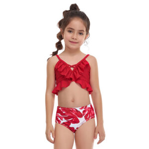 girls tankini swimsuit two pieces swimwear