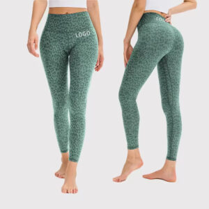 casual sport suit print yoga pants high waist leggings in china hot popular full inspection
