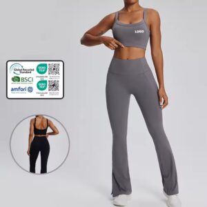 custom new fashion wholesale sportswear high quality yoga sports women fitted hoodies leggings top yoga gym workout bra sets