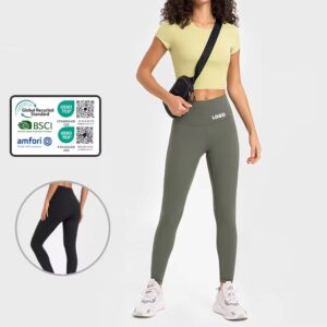 custom women sport legging with high quality and can be customized logo