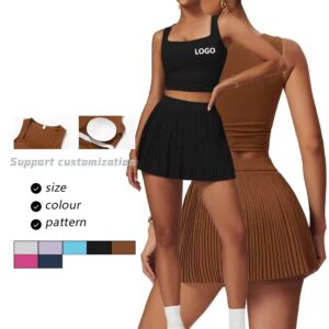 ladies yoga gym fitness gym sports short sleeve shirts workout tops women's sportswear yoga crop top bra for womens