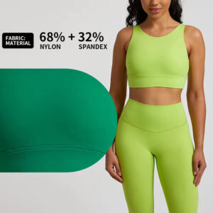 popular butter softmulti colour streetwear moisture wicking extra support tank top sports bra for women