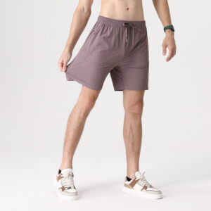 men's summer quick drying loose pants, outdoor running and fitness shorts, pocket training pants, sports and casual breathable